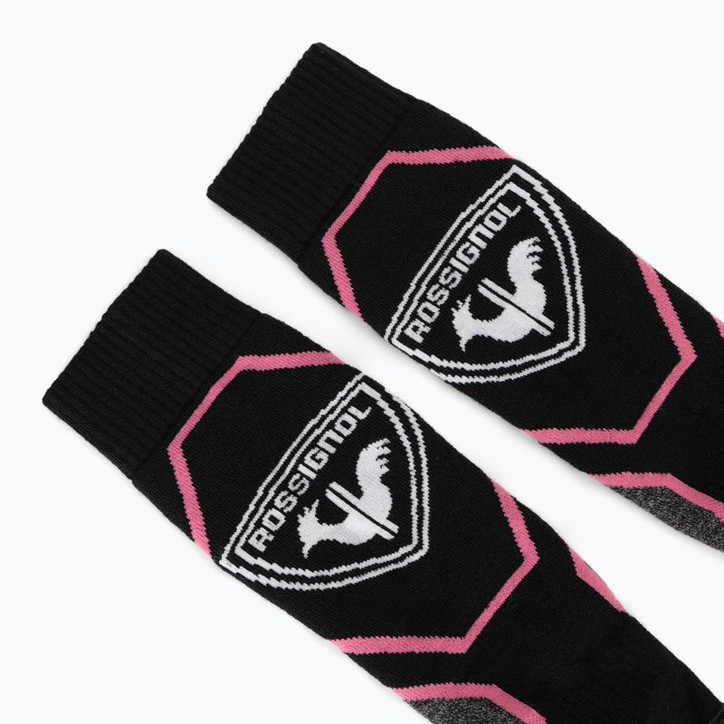 Women's ski socks Rossignol Pure Comfort tea rose 4