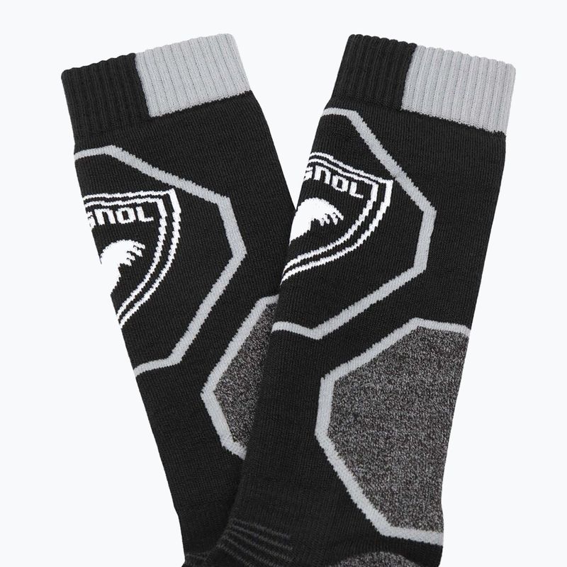 Children's ski socks Rossignol Jr Speed Comfort black 2
