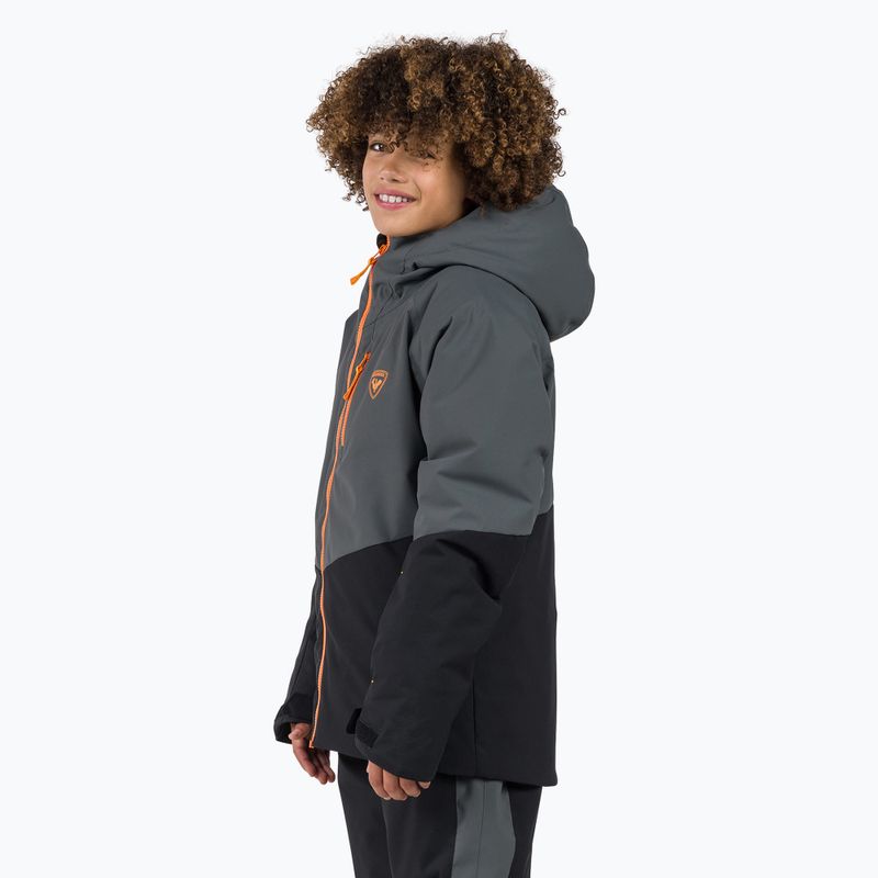 Rossignol Wispile black children's ski jacket 4