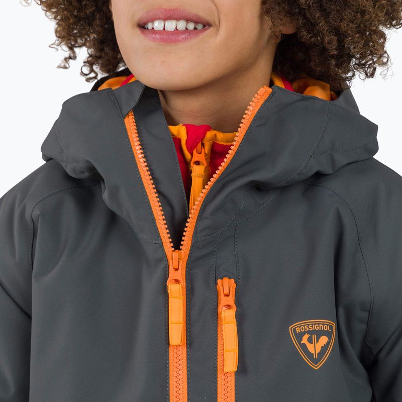 Rossignol Wispile black children's ski jacket 6