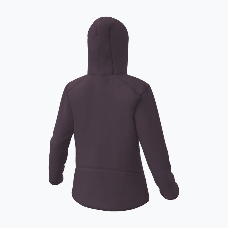 Women's Rossignol Opside Hoodie insulated jacket mulberry 10