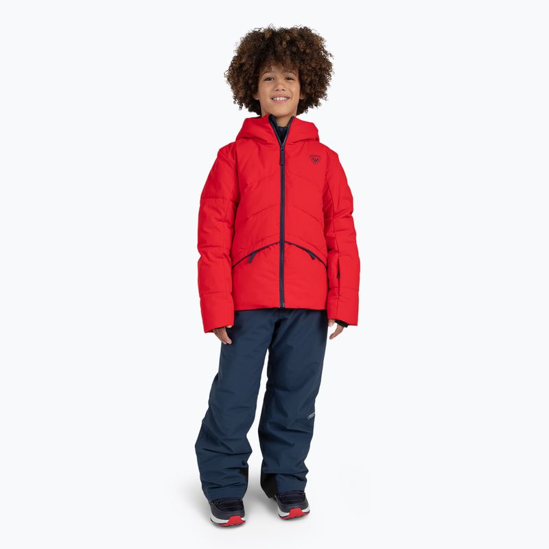 Rossignol Boy Siz sports red children's ski jacket 2