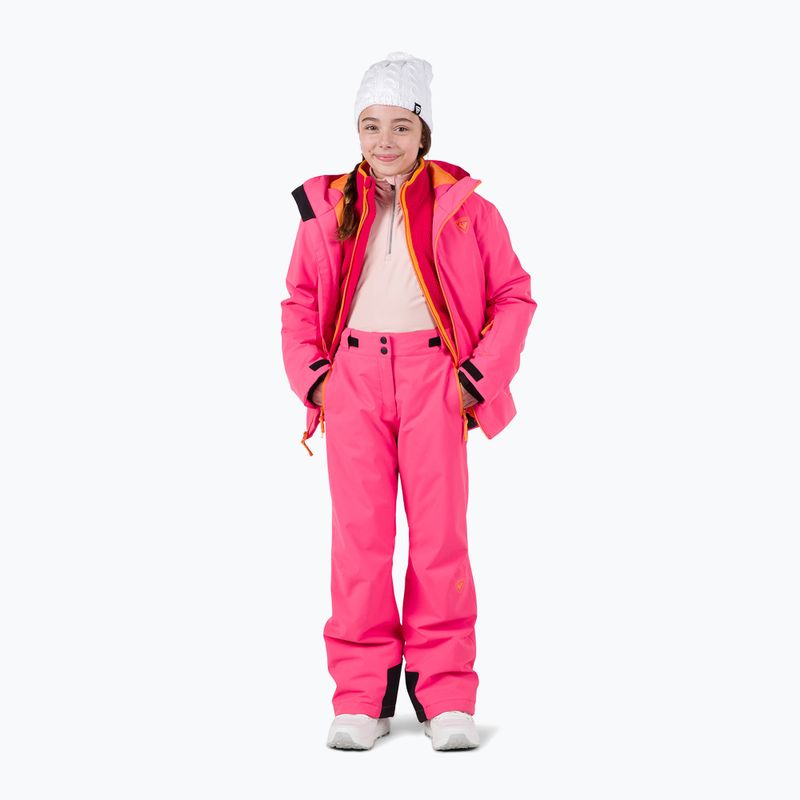 Rossignol Girls ski trousers ski tea rose 2