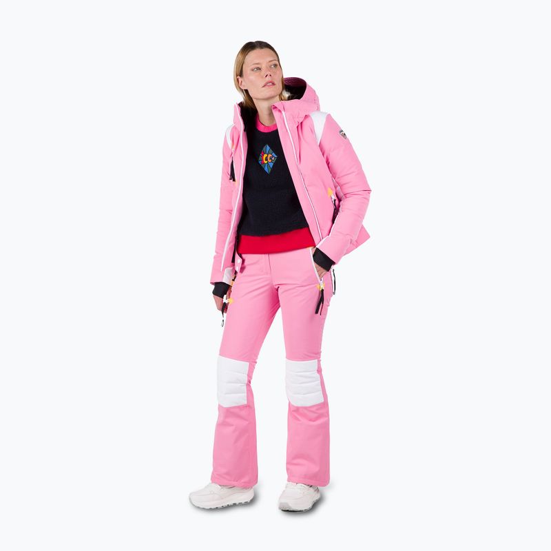 Women's Rossignol Pilot Str new pink ski trousers 2