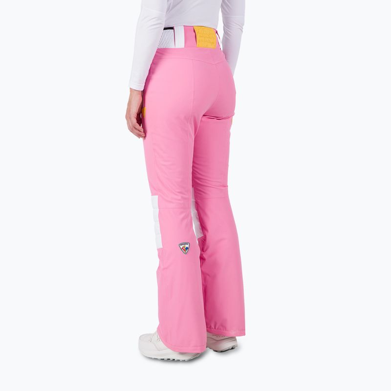 Women's Rossignol Pilot Str new pink ski trousers 3