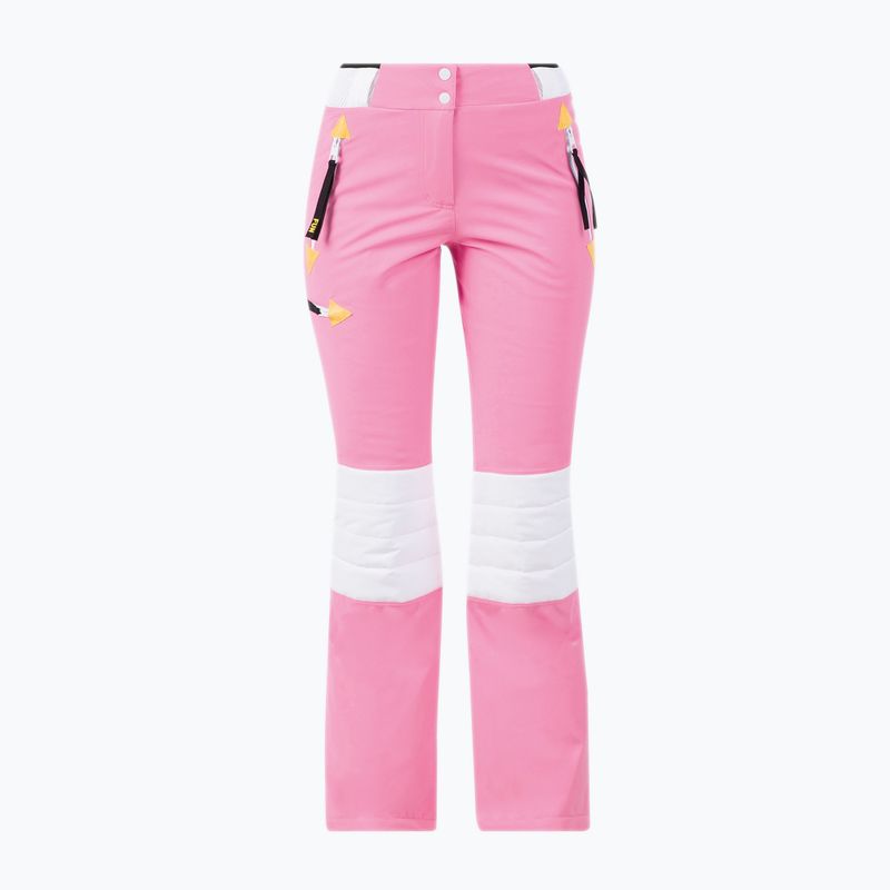 Women's Rossignol Pilot Str new pink ski trousers 8