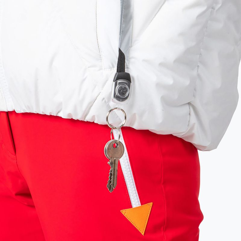 Women's ski jacket Rossignol Lumy Down Bomber white 9