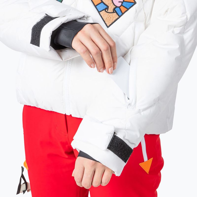 Women's ski jacket Rossignol Lumy Down Bomber white 10