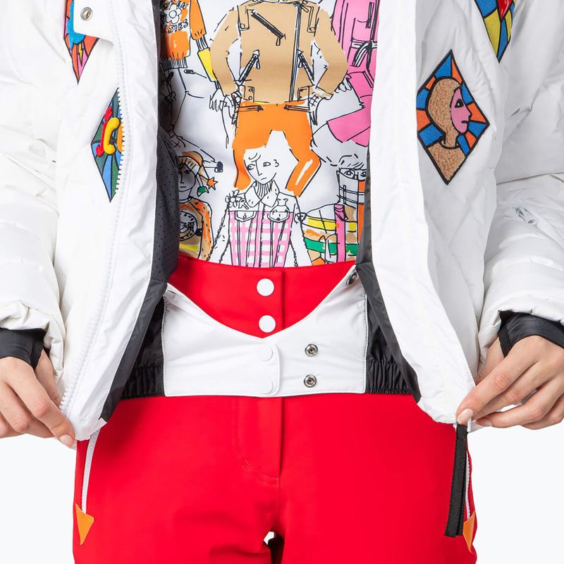 Women's ski jacket Rossignol Lumy Down Bomber white 14