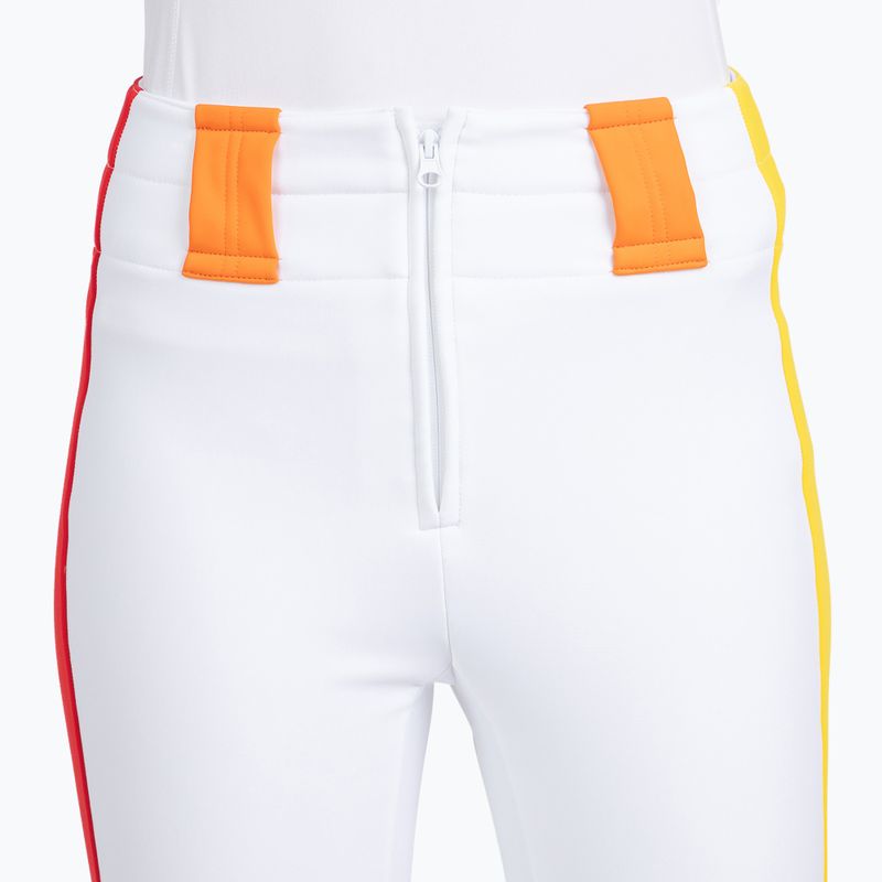 Women's ski trousers Rossignol Sirius Softshell white 6