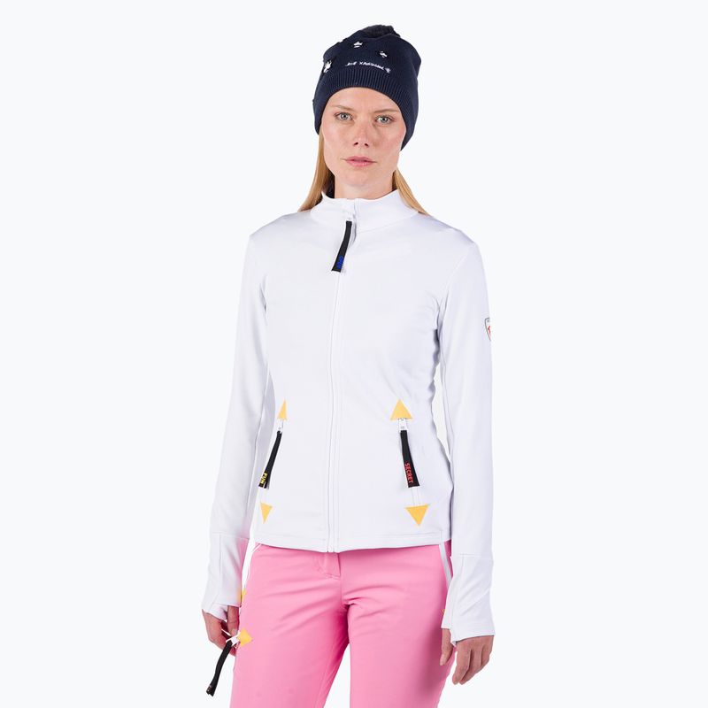 Women's ski sweatshirt Rossignol Climi white