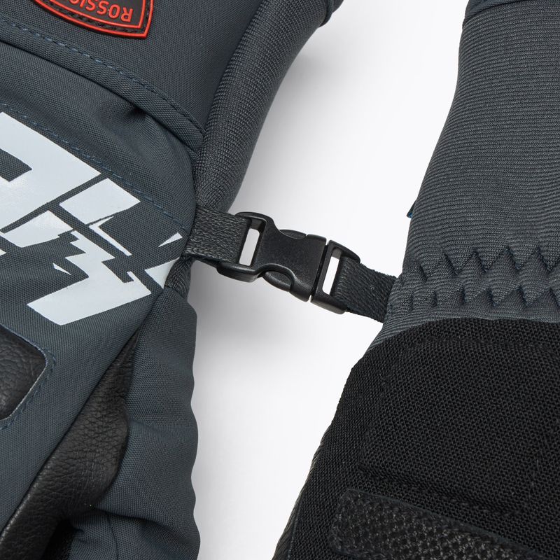 Men's Rossignol Hero Master Impr G onyx grey ski gloves 6