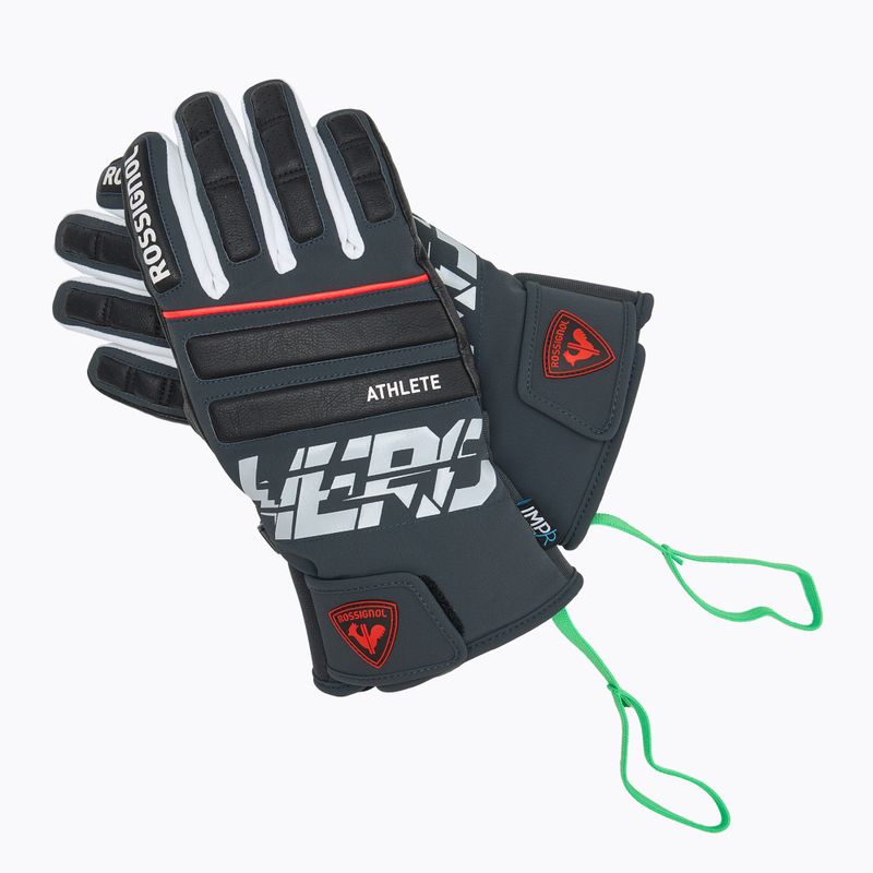 Men's Rossignol Hero Master Impr G onyx grey ski gloves 7