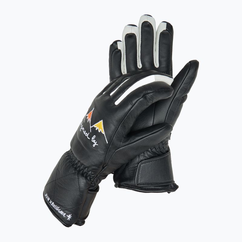 Women's ski gloves Rossignol Sublim Lth Impr G black