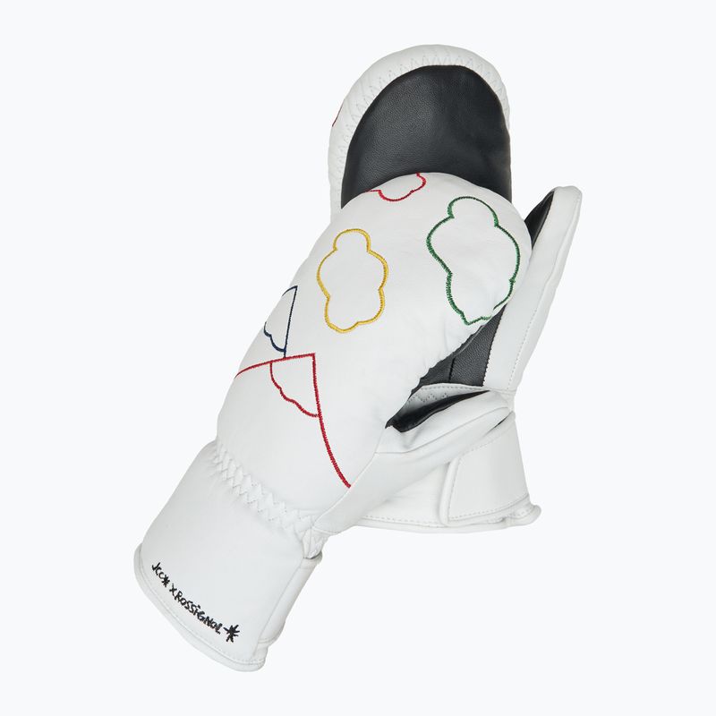 Women's ski glove Rossignol Sublim Lth Impr M white