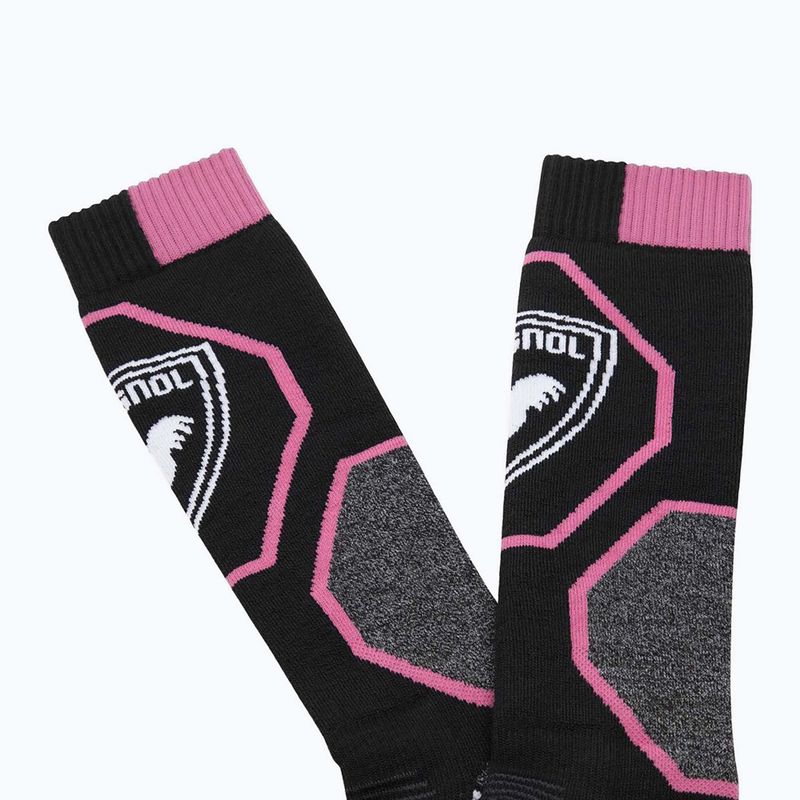 Children's ski socks Rossignol Jr Speed Comfort tea rose 2
