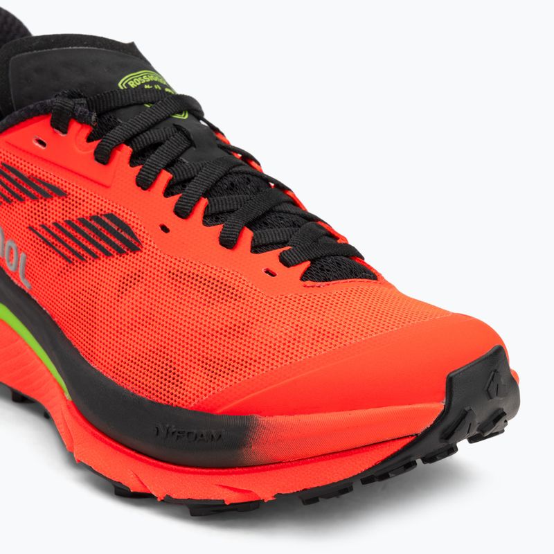 Rossignol Vezor neon red women's running shoes 7