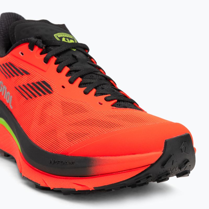 Rossignol Vezor neon red men's running shoes 7