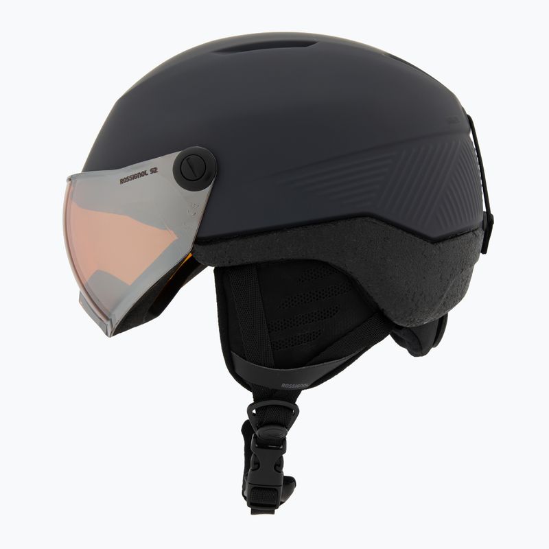 Ski helmet Rossignol Fit Visor Impacts strato/orange silver 3