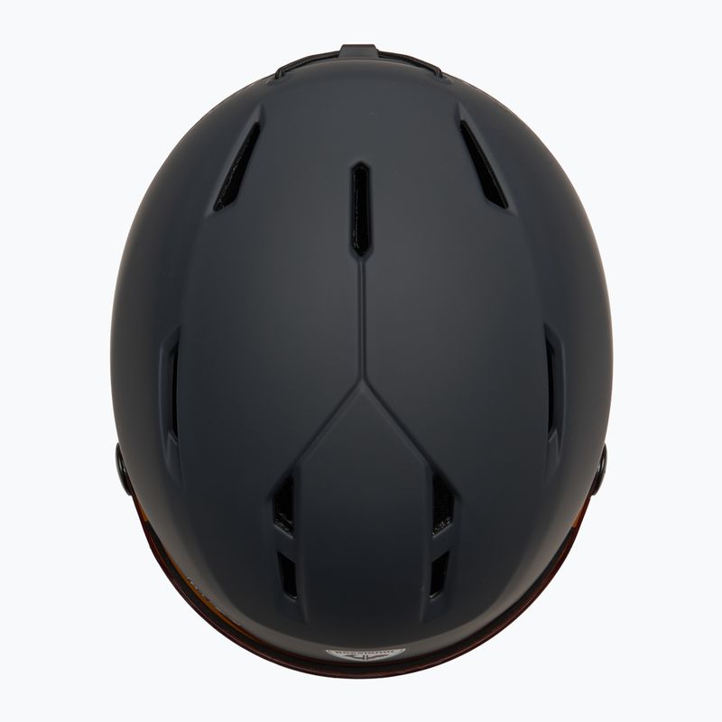 Ski helmet Rossignol Fit Visor Impacts strato/orange silver 6