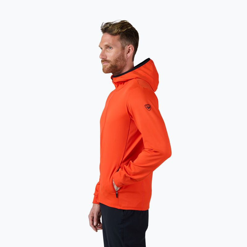 Men's fleece sweatshirt Rossignol Mid Layer Stretch Hoodie golden gate 4