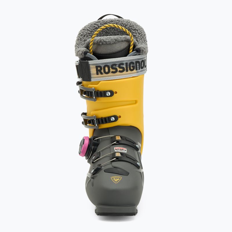 Men's ski boots Rossignol Alltrack 130 HV BOA GW steel grey/yellow 3