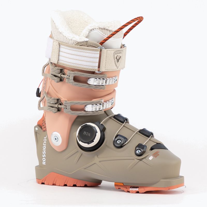 Women's ski boots Rossignol Alltrack 90 BOA GW W khaki/peach 6