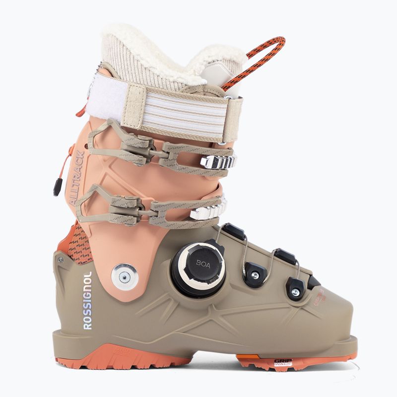 Women's ski boots Rossignol Alltrack 90 BOA GW W khaki/peach 7