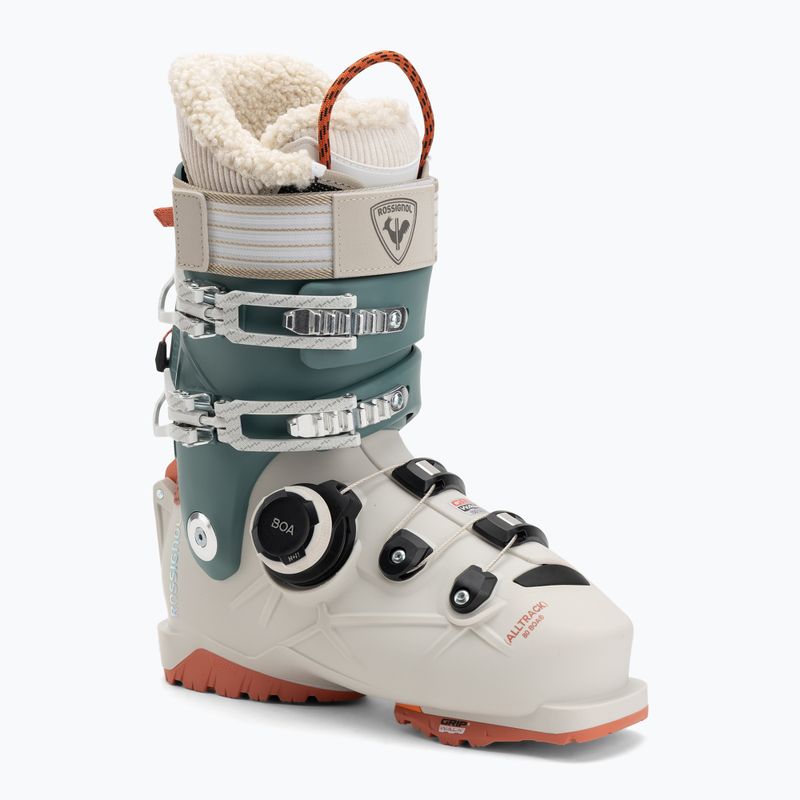 Women's ski boots Rossignol Alltrack 80 BOA GW W beige/teal