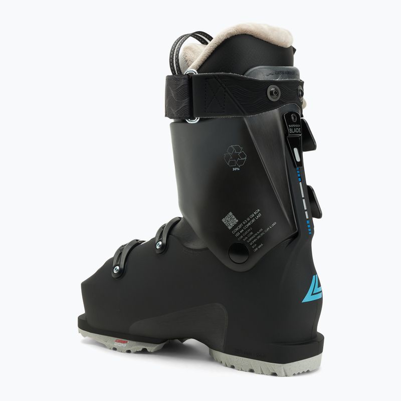Women's ski boots Lange Concept 9.5 W GW BOA black/blue 2
