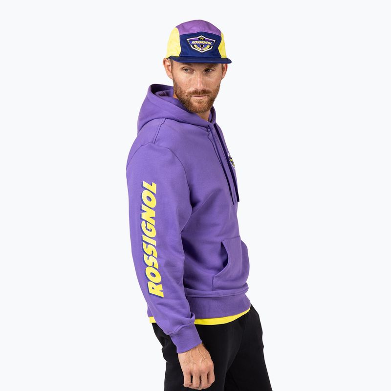 Sweatshirt Rossignol Super Hoodie super violet 5