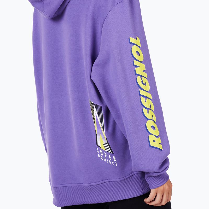 Sweatshirt Rossignol Super Hoodie super violet 7