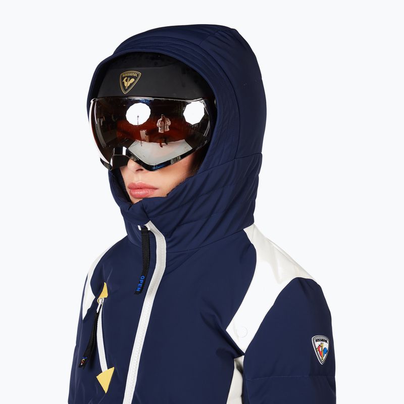 Women's ski jacket Rossignol JCC Valdiz Down cosmic blue 5