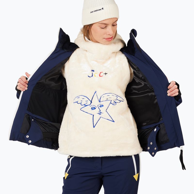 Women's ski jacket Rossignol JCC Valdiz Down cosmic blue 9