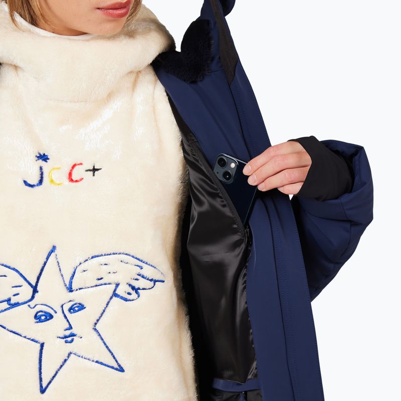 Women's ski jacket Rossignol JCC Valdiz Down cosmic blue 12