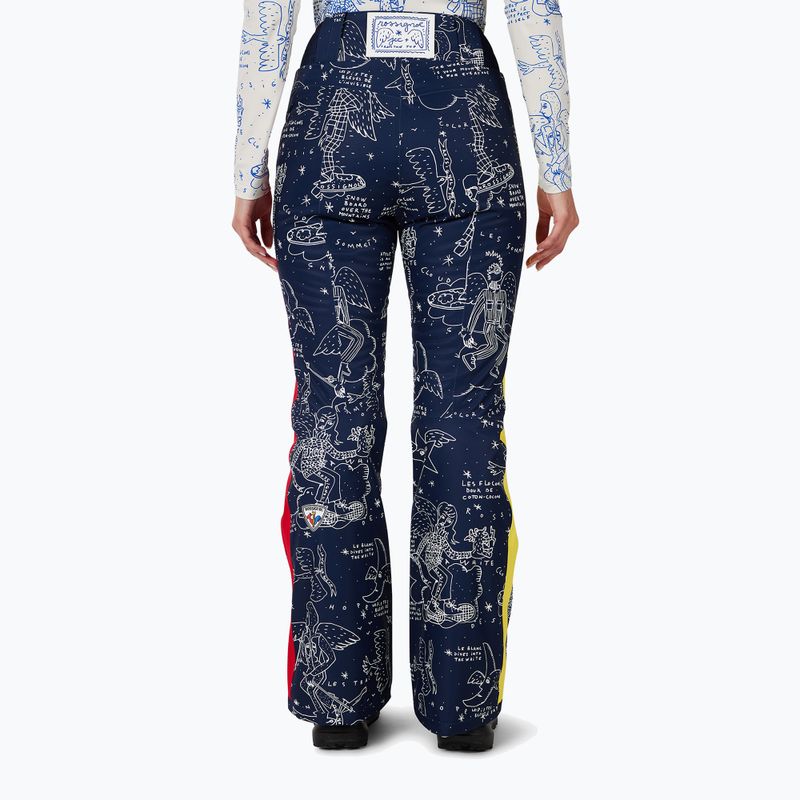 Women's ski trousers Rossignol JCC Sublim snow angel cosmic print 3
