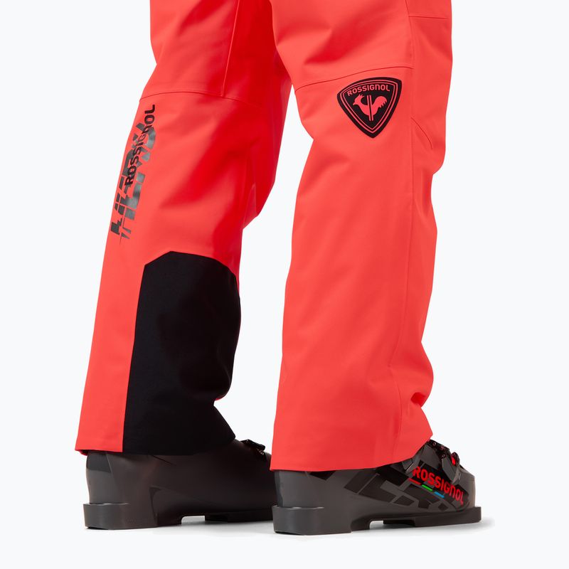 Men's ski trousers Rossignol Hero Insulated neon red 8