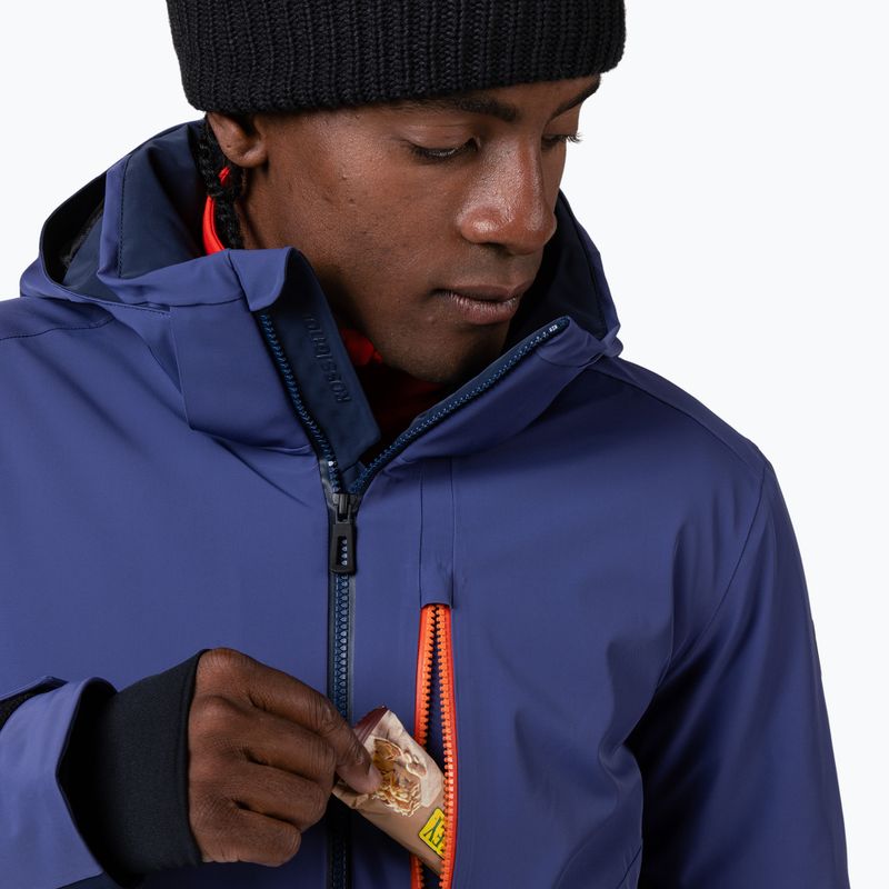 Men's ski jacket Rossignol Blackside future blue 8