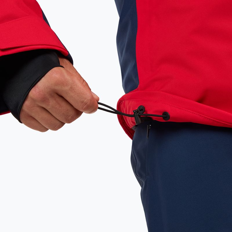 Men's ski jacket Rossignol Rochrun Insulated sports red 11