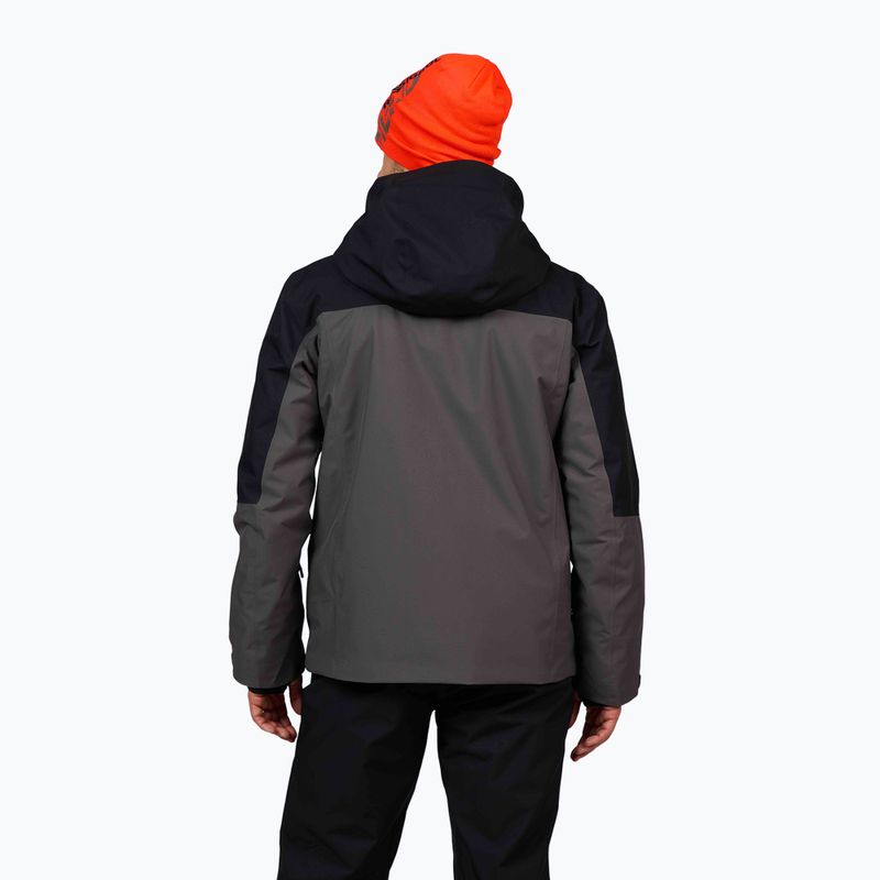 Men's ski jacket Rossignol Hero Velika Insulated onyx grey 3