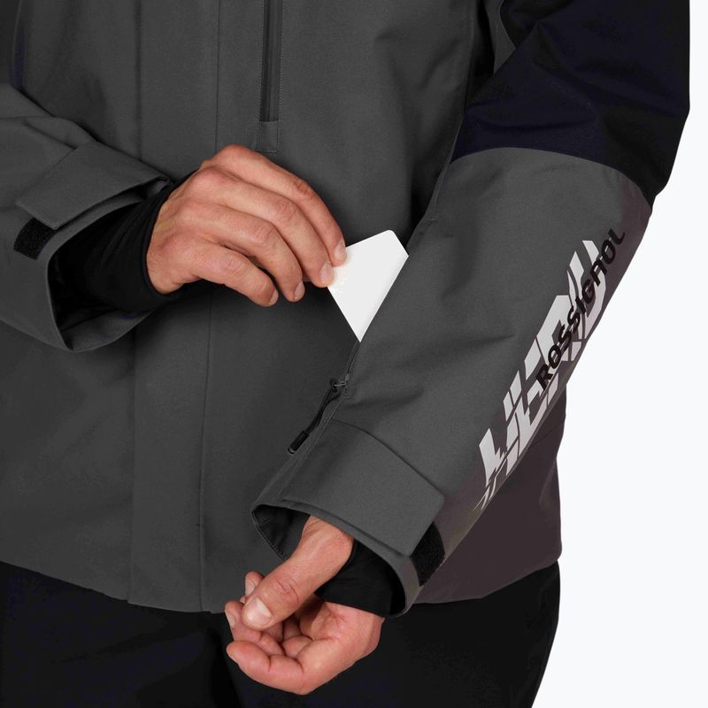 Men's ski jacket Rossignol Hero Velika Insulated onyx grey 12