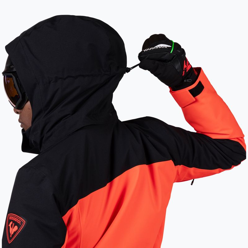 Men's ski jacket Rossignol Hero Velika Insulated neon grey 5