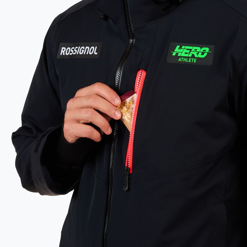 Men's ski jacket Rossignol Hero Blakside Insulated black 10