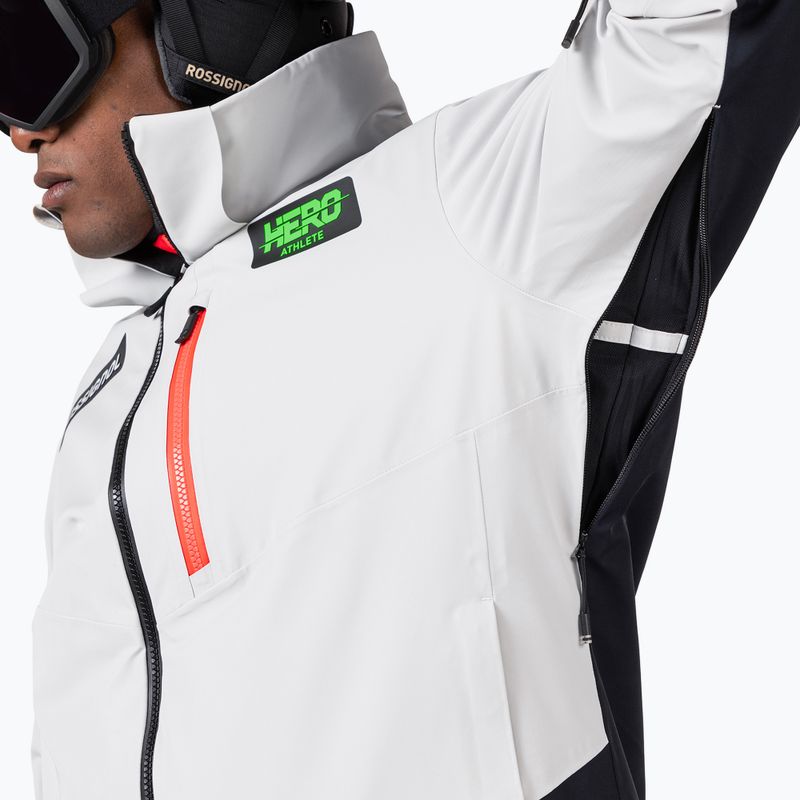 Men's ski jacket Rossignol Hero Blakside Insulated soft grey 8