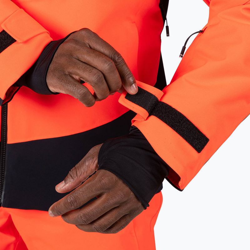 Men's ski jacket Rossignol Hero Blakside Insulated neon red 10