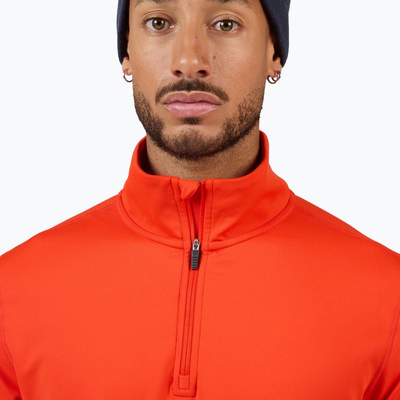 Men's ski sweatshirt Rossignol Mid Layer Stertch Half Zip golden gate 5