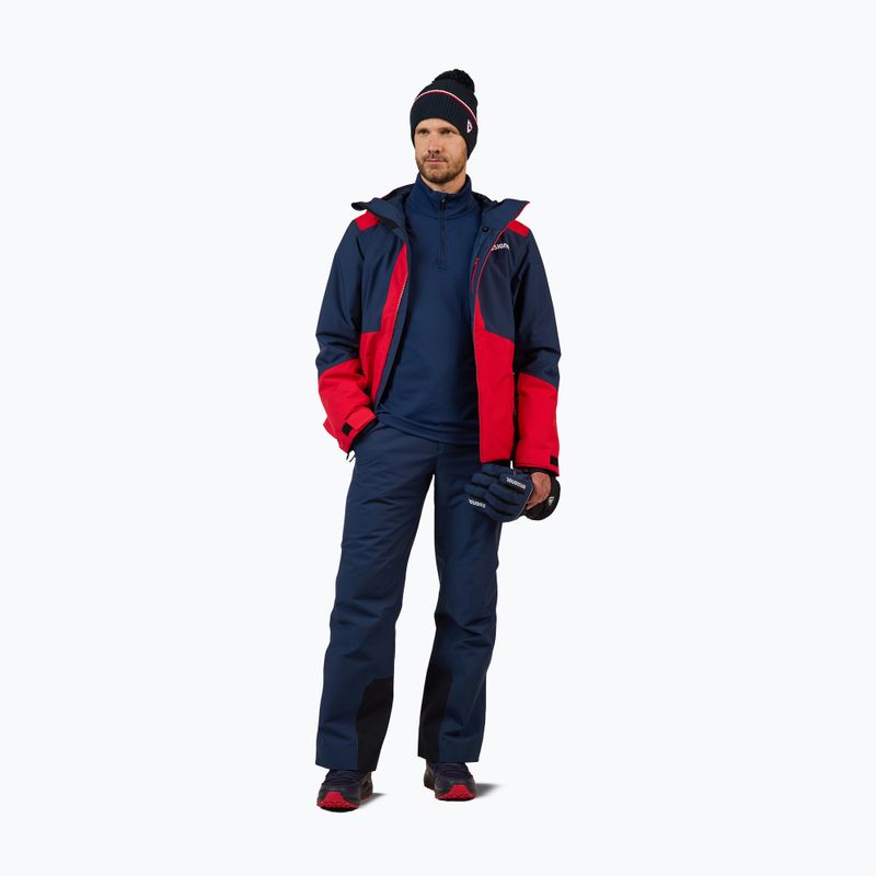Men's ski sweatshirt Rossignol Mid Layer Stertch Half Zip dark navy 2