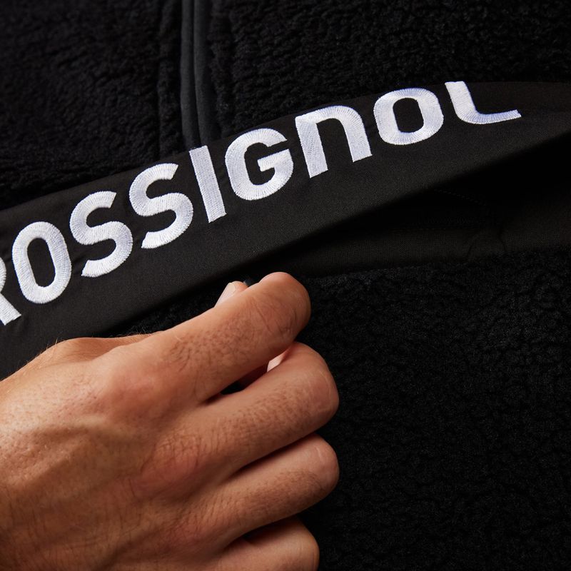 Men's sweatshirt Rossignol Alltrack Anorak Fleece black 7