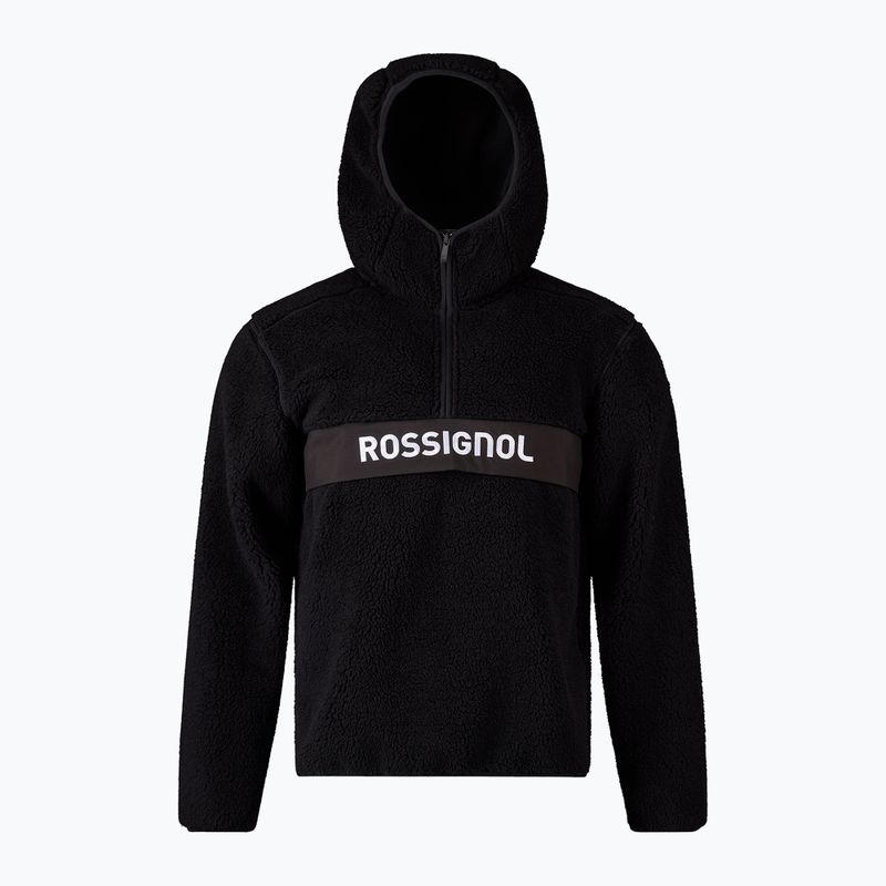 Men's sweatshirt Rossignol Alltrack Anorak Fleece black 8