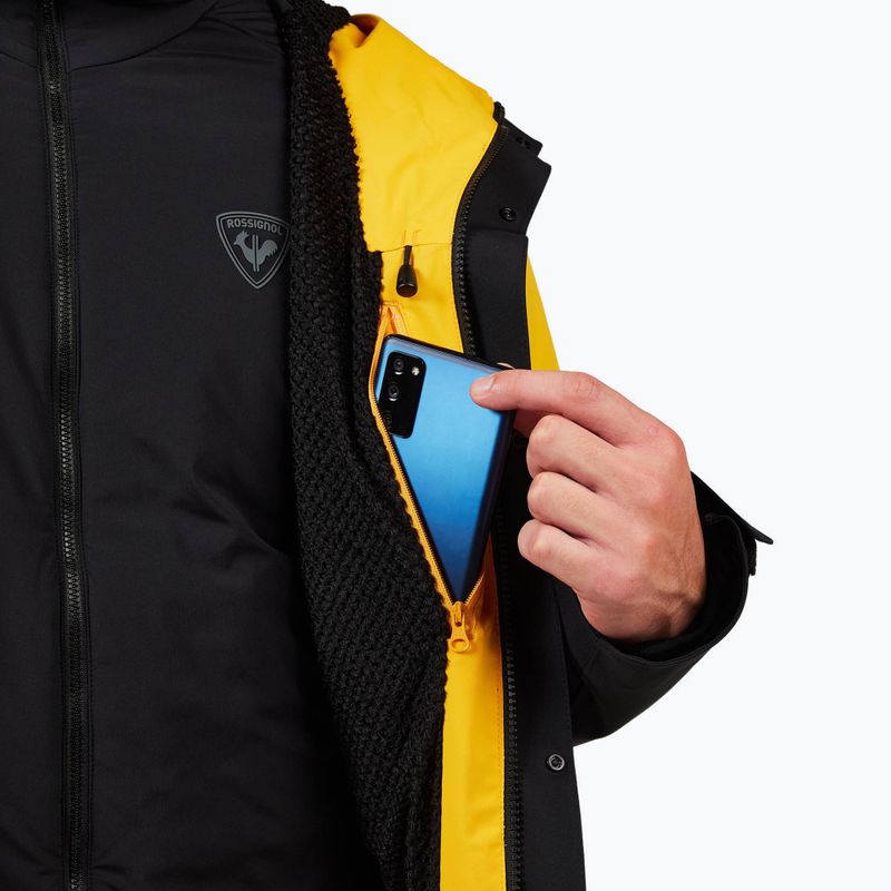 Men's ski jacket Rossignol Desafio 2L Shell saffron ylw 17